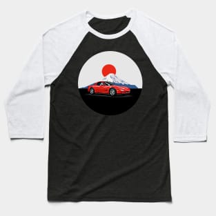 RX7 Japan Print Baseball T-Shirt